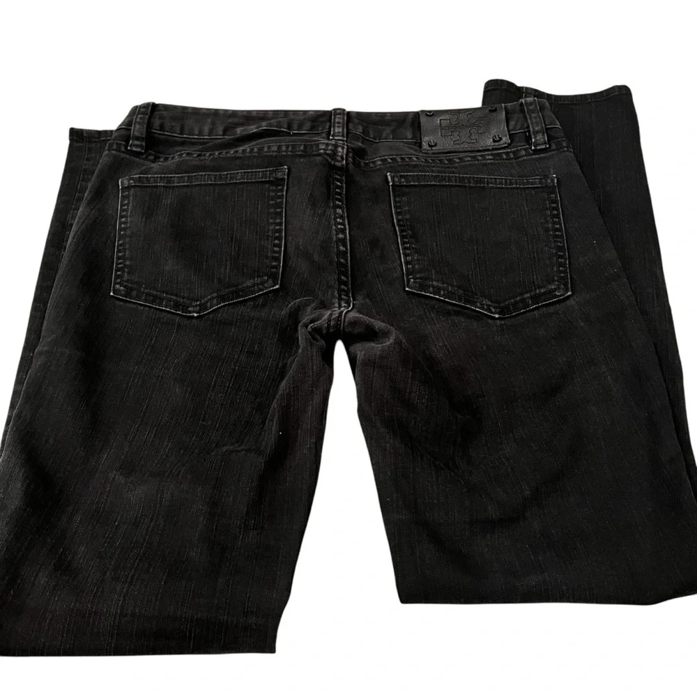 Tory Burch Black Denim Legging Size‎ 28 - Picture 2 of 11